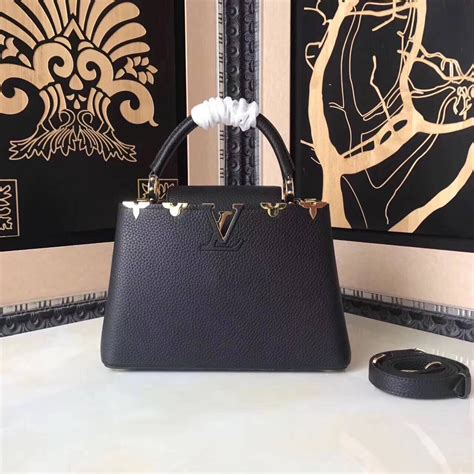 lv capucines bag replica|lv capucine bag price.